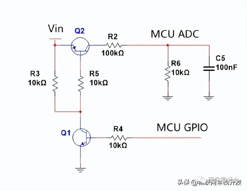 分析一個極簡的電源電壓檢測電路